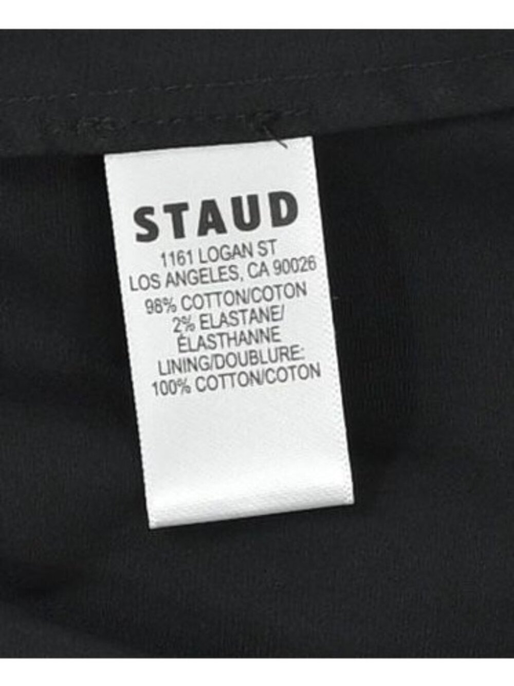 Staud Margi Dress in Black - Picture 3 of 4